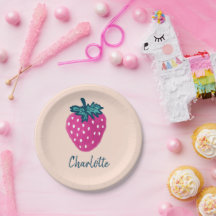 Niedlicher Erdbeerobst Individuelle Name