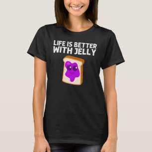 Niedlicher Erdnussbutter und Gelee Männer - Frauen T-Shirt