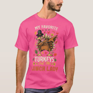 Niedlicher Erntedank ab Mein Lieblings-Türkei nenn T-Shirt