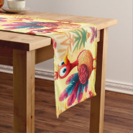 Niedlicher Erntedank Türkei Tischläufer