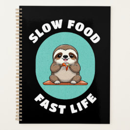 Niedlicher Essen Kawaii Sloth Planer
