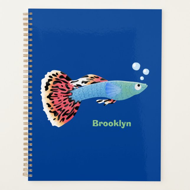 Niedlicher extravaganter tropischer Cartoon Planer (Vorderseite)