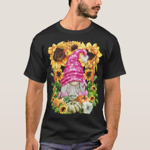 Niedlicher Fall Brustkrebs bei Frauen und Sunflo T-Shirt
