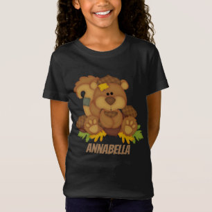 Niedlicher Fall Eichhörnchen hinzufügen T-Shirt