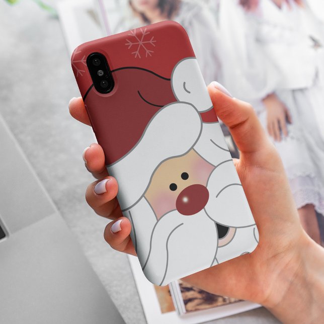 Niedlicher Fall für das Handy des Santa Claus Case-Mate iPhone Hülle (Von Creator hochgeladen)