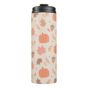 Niedlicher Fall Halloween Pumpkin Thermosbecher
