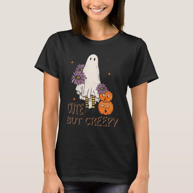 Niedlicher Fall Halloween Spookkin Pumpkin Spice V T-Shirt (Vorderseite)