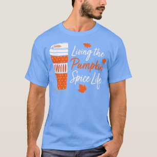 Niedlicher Fall Kaffee lebt das Pumpkin Gewürzlebe T-Shirt