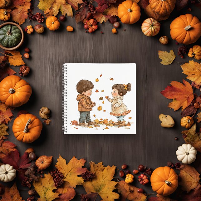 Niedlicher Fall Kinder Notizbuch (Von Creator hochgeladen)