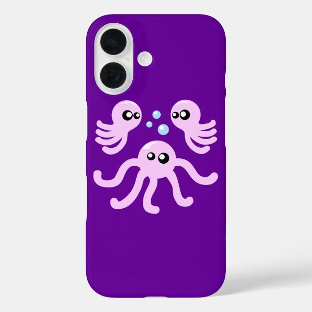 Niedlicher Fall Octopus iPhone Case-Mate iPhone Hülle (Rückseite)