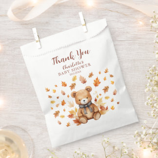 Niedlicher Fall Teddy Bär Danke, dass du Bags bevo Geschenktütchen
