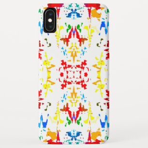 Niedlicher, farbiger abstrakter Spritzer Case-Mate iPhone Hülle