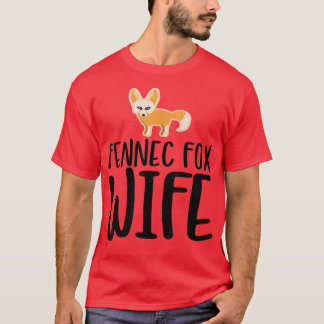 Niedlicher Fennec für die Ehefrau T-Shirt