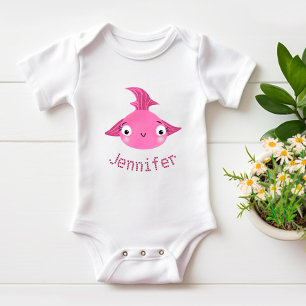 Niedlicher Fisch Baby Strampler