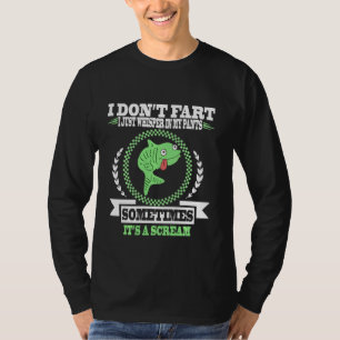 Niedlicher Fisch Farnend Spaß Sprichwort I Don T F T-Shirt