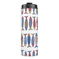 Niedlicher Fisch. Hintergrund für Kinder. Nahtlose