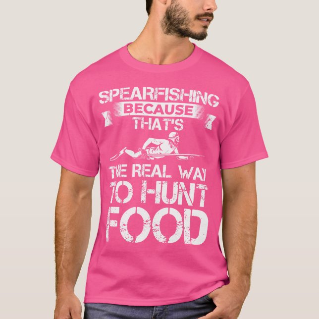 Niedlicher Fischereiexperte Spearfish T-Shirt (Vorderseite)