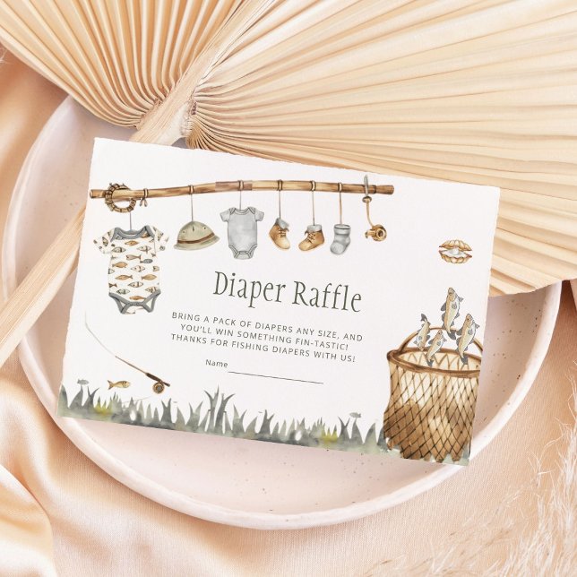 Niedlicher Fischfang Kleiner Fischer-Windelwüter-R Begleitkarte (Von Creator hochgeladen)