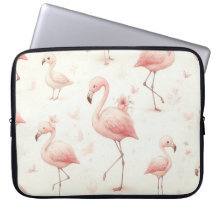 Niedlicher Flamingo Flock