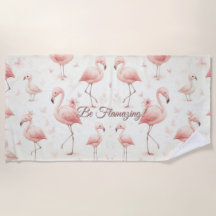 Niedlicher Flamingo Flock