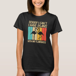 Niedlicher Flamingo für Männer Flamingo-Vogel-Tier T-Shirt