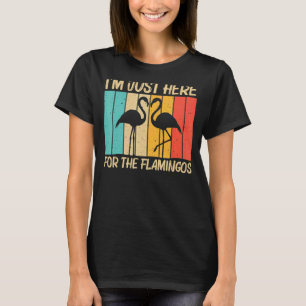 Niedlicher Flamingo für Männer Flamingo-Vogel-Tier T-Shirt
