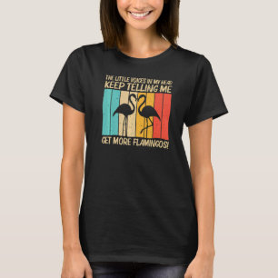 Niedlicher Flamingo für Männer Flamingo-Vogel-Tier T-Shirt