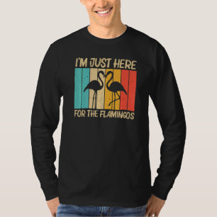 Niedlicher Flamingo für Männer Flamingo-Vogel-Tier T-Shirt