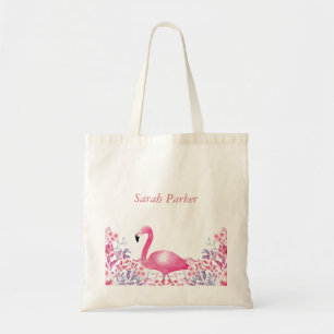 Niedlicher Flamingo scherzt Taschen-Tasche Tragetasche