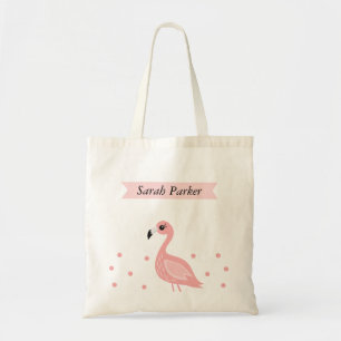 Niedlicher Flamingo scherzt Taschen-Tasche Tragetasche