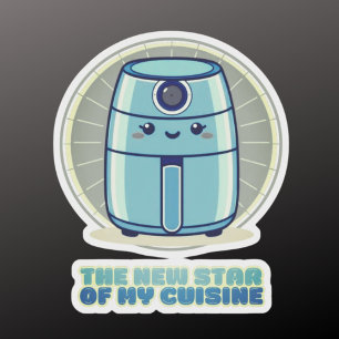 niedlicher Flieger-Star meiner Küche Sticker