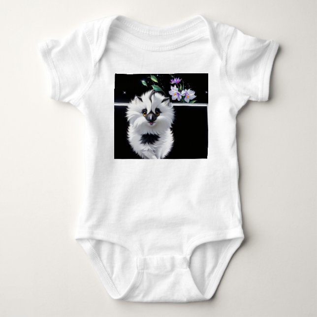 Niedlicher Floor Baby Strampler (Vorderseite)