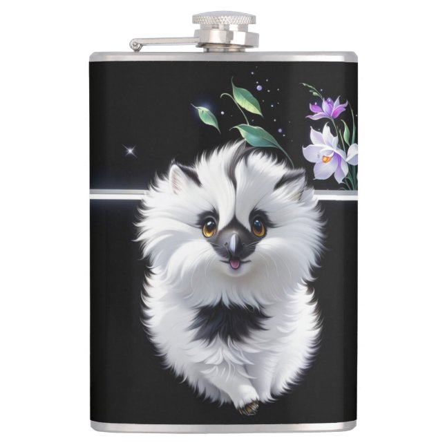 Niedlicher Floor Flachmann (Vorderseite)