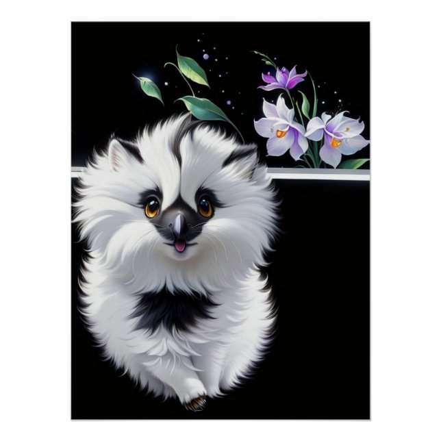 Niedlicher Floor Poster (Vorderseite)