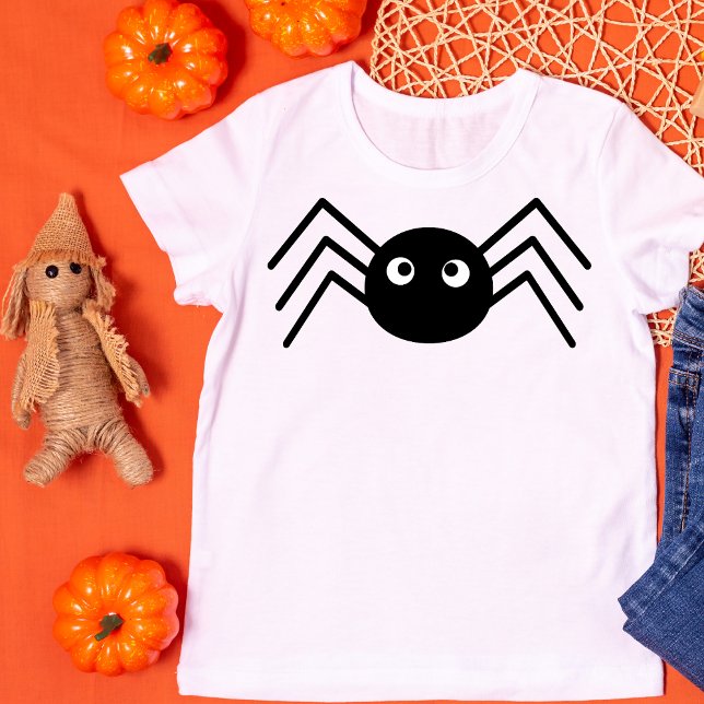 Niedlicher Flüchtige Blick-a-Boo-Spider T-Shirt (Von Creator hochgeladen)