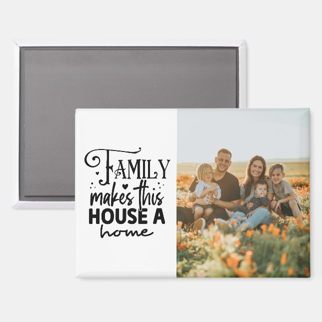 Niedlicher Foto Kühlschrank Magnet (Vorderseite/Rückseite)