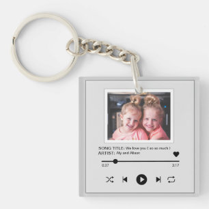 Niedlicher Foto-Musikplayer Schlüsselanhänger