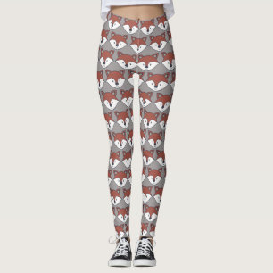 Niedlicher Fox/Foxy Muster-Leggings Leggings