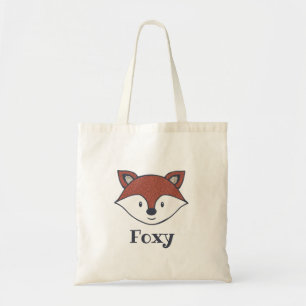 Niedlicher Fox/Foxy personalisierte Tasche