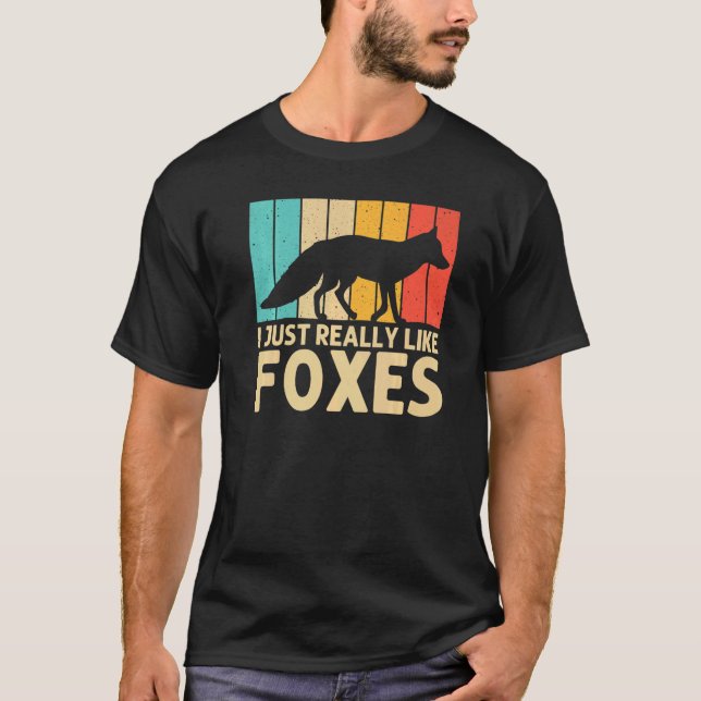 Niedlicher Fox für Männer - Fennec Fox arktischer  T-Shirt (Vorderseite)