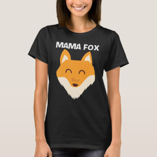 Niedlicher Fox für weibliche Mama Besitzer tierisc T-Shirt