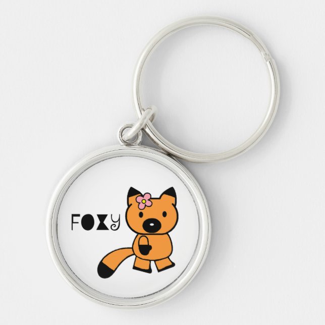 Niedlicher Foxy Schlüsselanhänger (Vorne)