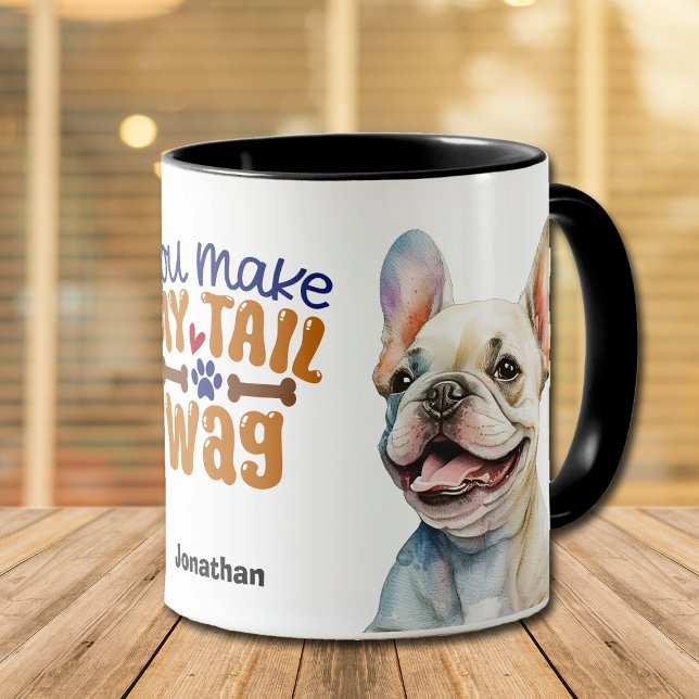 Niedlicher französischer Bulldog, den du mir zum S Tasse (Von Creator hochgeladen)