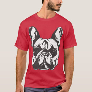Niedlicher französischer Bulldog Frenchie Dog Love T-Shirt