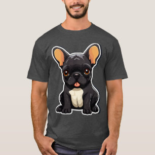 Niedlicher französischer Bulldog Frenchie Dog Love T-Shirt
