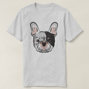 Niedlicher französischer Bulldog-T - Shirt