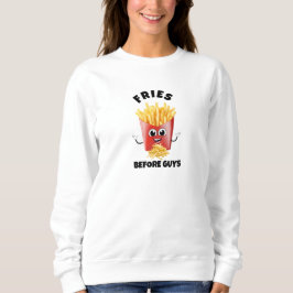 Niedlicher französischer Fries Cartoon Hoodie & T-