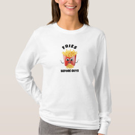 Niedlicher französischer Fries Cartoon Hoodie & T- T-Shirt