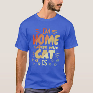 Niedlicher Freund von Cat Sprichwort T-Shirt