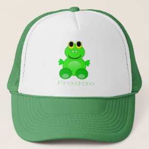 Niedlicher Froggo Frosch Truckerkappe